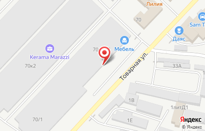 Мебельное объединение Эдем-Самара в Кировском районе на карте