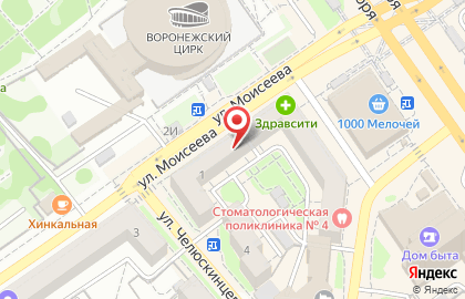 Карельская сосна в Ленинском районе на карте