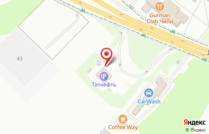 Татнефть в Альметьевске на карте