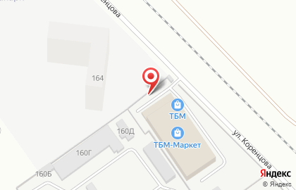 Интернет-магазин ТБМ-Маркет на Острогожской улице на карте