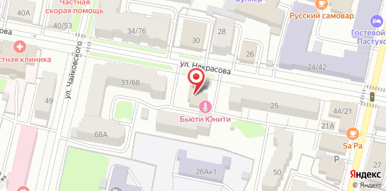 Салон красоты Бьюти Юнити на карте