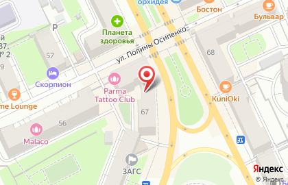 Ювелирный салон ПоЯрче на карте