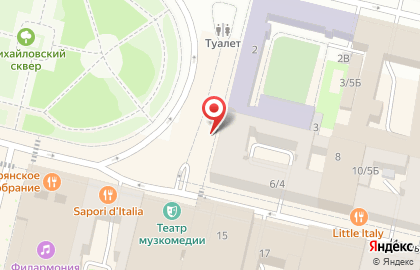 Государственный Русский музей Российская гимназия с дошкольным отделением в Центральном районе на карте
