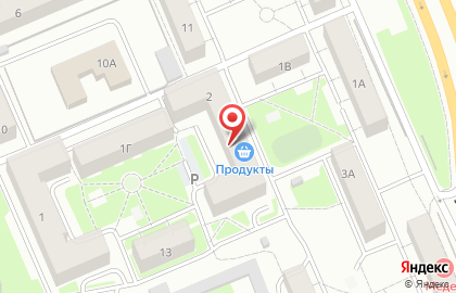 Магазин продуктов 111 на карте