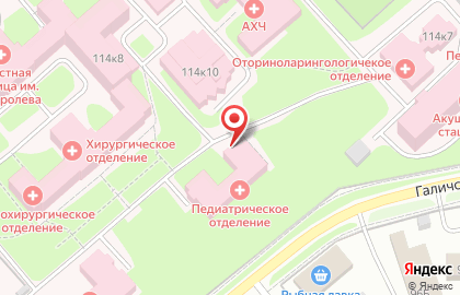Школа для детей, нуждающихся в длительном лечении на карте