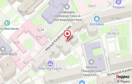 Настройка программ метро Курская на карте