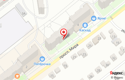 Компания АльянсПроект на улице Мира на карте
