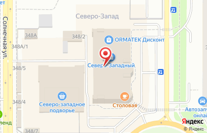 Спортивный клуб Пик формы в Курчатовском районе на карте