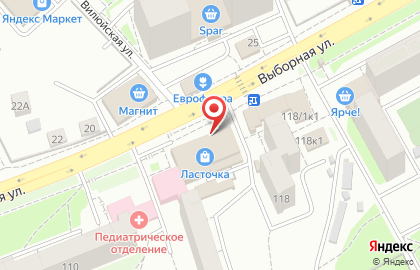 ФармЦент в Октябрьском районе на карте