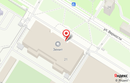 Фирменный магазин Зенит в Санкт-Петербурге на карте
