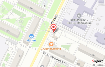 Продуктовый магазин Авокадо в Московском районе на карте