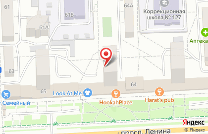 ИП Акинин Иван Андреевич на проспекте Ленина на карте
