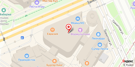 Автомойка Мойка М3 в ТЦ Заневский каскад 3 на карте