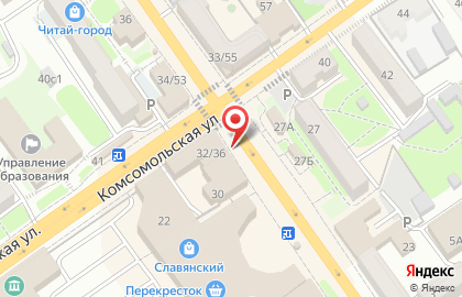 Ломбард Золотое Руно на улице Ленина на карте