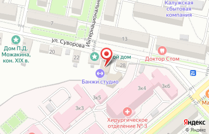 Стоматология в Калуге на карте