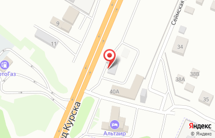Автомойка Альтаир на карте