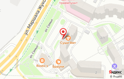 Студия натяжных потолков Потолки и Свет на улице Академика Королёва на карте