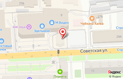 QIWI Post на Советской улице на карте