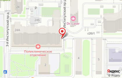 Участковый пункт полиции в Москве на карте
