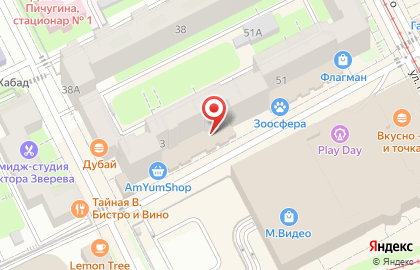 Салон штор Декор окна в Свердловском районе на карте