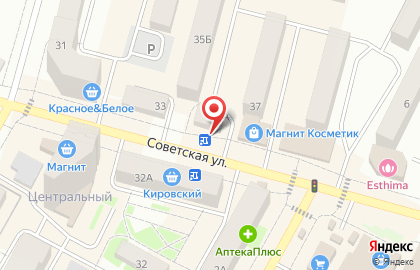 Мини-маркет Пив & Ко на Советской улице на карте