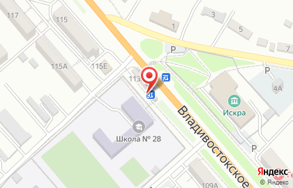 Дискаунтер цветов Мароми во Владивостоке на карте