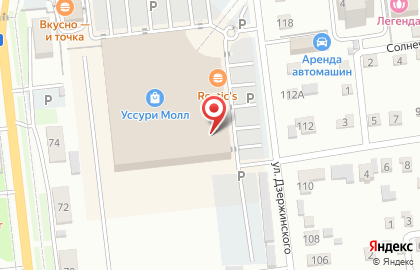 Салон одежды Befree на улице Дзержинского на карте