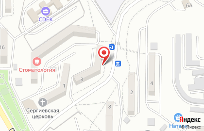 Находкинская Городская больница во Владивостоке на карте