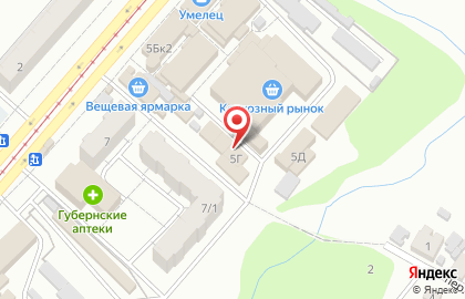 Парикмахерская Зазеркалье на улице Кравченко на карте