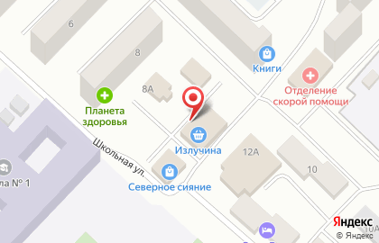 Магазин Излучина на карте