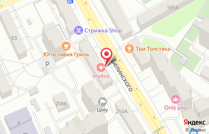 Производственная компания Семейная Фабрика Мебели на улице Белинского на карте