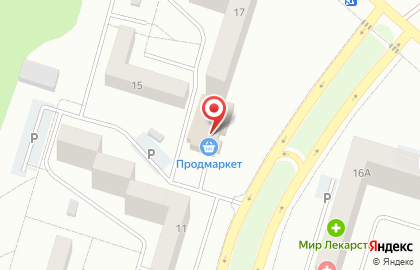 Грузовой поток Елабуга на карте