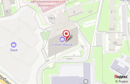 Массажный кабинет Кловер Хоус на карте