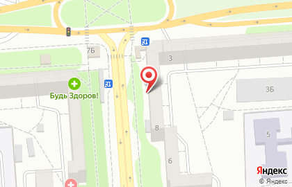 Салон-парикмахерская Ромашка в Коминтерновском районе на карте