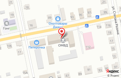 Межмуниципальный отдел МВД России Шадринский на карте