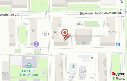 Восточный административный округ Территориальная профсоюзная организация работников народного образования и науки на карте