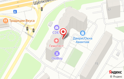 Служба доставки суши и пиццы CO:KO на карте