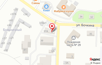 Магазин Кот и пёс на улице Бочкина на карте