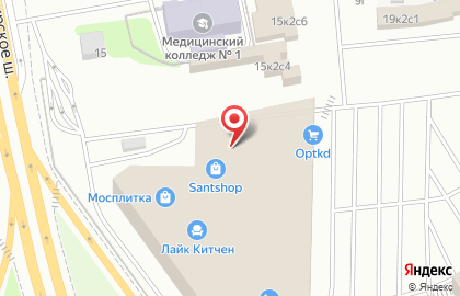 Салон сантехнического и климатического оборудования Ар-сервис на метро Нагорная на карте
