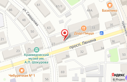 Туристическое агентство Автокруиз на проспекте Ленина на карте