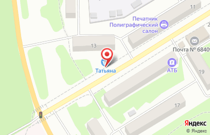 Магазин Татьяна в Петропавловске-Камчатском на карте