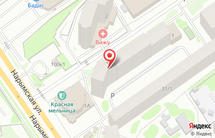 Фирменный магазин Kruger Haus в Заельцовском районе на карте