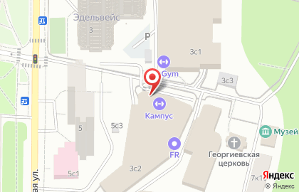 Дог палас на карте