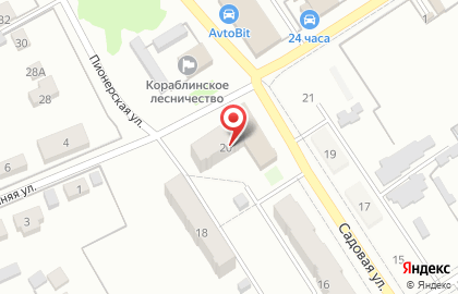 Супермаркет Пятёрочка в Рязани на карте