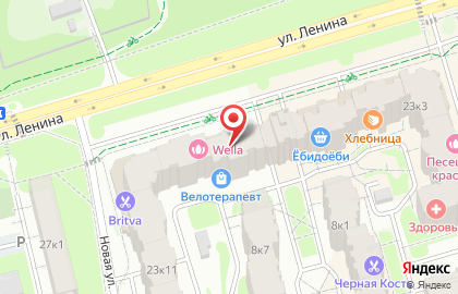 Ателье в Москве на карте