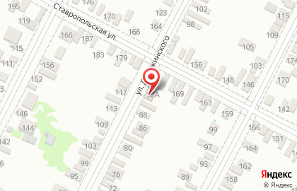 Аптека Городская здравница на улице Дзержинского на карте