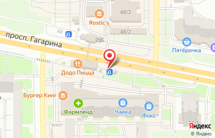 Магазин цветов в Оренбурге на карте