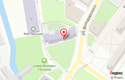Гимназия №433 на карте