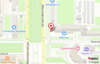 Магазин косметики и парфюмерии Орхидея Парфюм на Московской улице на карте
