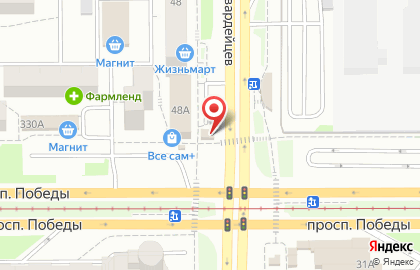 Фирменный магазин Чебаркульская птица на улице Молодогвардейцев на карте
